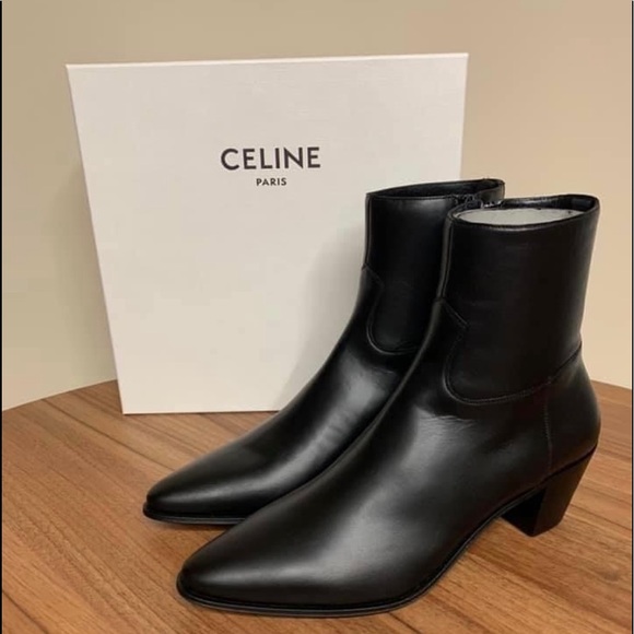 CELINE 60 JACNO BOOTS SIZE 41 HEIDI SLIMANE - Picture 6 of 9